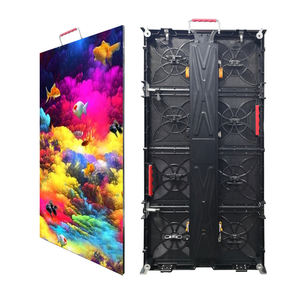 Offre Spéciale location P3.91 affichage mural LED 500x1000mm armoire en aluminium moulé sous pression pour les étapes arrière au sol - Product Image 1