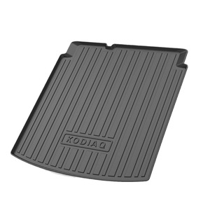 Alfombrilla para <span class=keywords><strong>Maletero</strong></span> de <span class=keywords><strong>Skoda</strong></span> Octavia Fabia Superb Kodiaq GT, Antideslizante con Patrón Ranurado y Logotipo KODIAQ - Product Image 1