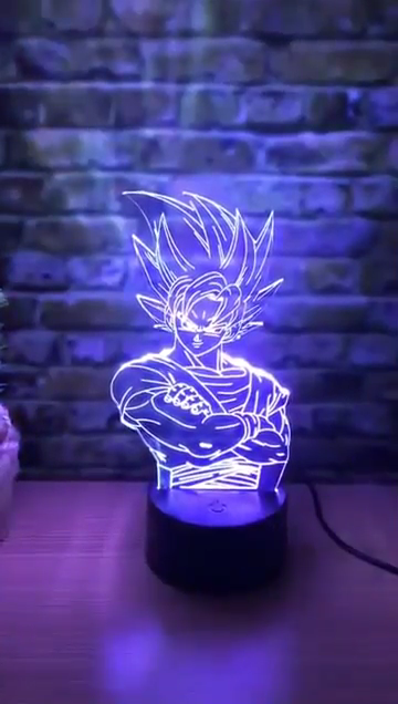 アニメドラゴンボールシリーズスーパーサイヤ人悟空モデル3D