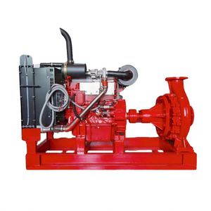 Pompe centrifuge haute pression électrique à moteur diesel pour la lutte contre les incendies, avec construction en fonte - Product Image 2