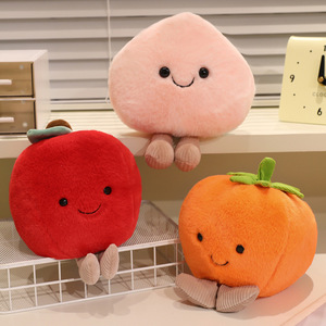 Lindos Muñecos de Peluche de Frutas Simuladas Transfronterizos, Adorno de Puesto de Frutas Múltiples con Temática de Plantas para Hermanos - Product Image 2