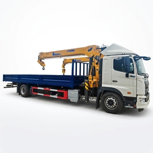 Camión <span class=keywords><strong>Hino</strong></span> 700 4x2 con Grúa Telescópica de <span class=keywords><strong>5</strong></span> Secciones, Camión con Plataforma Larga y Volante a la Izquierda para Elevación y Transporte - Product Image 1