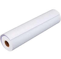 Étiquette adhésive pour pneus en film perlé PP blanc, adhésif acrylique haute adhérence, écologique, pour étiquettes industrielles