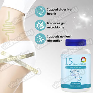 Complément en capsules détoxifiantes 15 jours à marque privée OEM/ODM avec Senna et Cascara Sagrada pour la détoxification et le soutien à la perte <span class=keywords><strong>de</strong></span> poids - Product Image 6