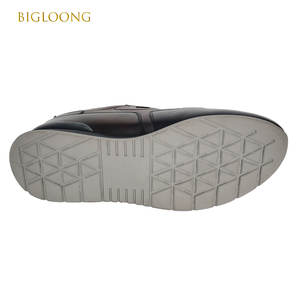 Sepatu kulit oksford Premium pria, sneaker kasual bisnis kulit asli Anti Slip sol luar renda Musim Semi dan Gugur - Product Image 5