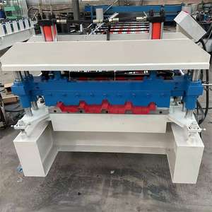 남아프리카 공화국과 짐바브웨 인기있는 강철 금속 686 IBR 프로필 아연 도금 지붕 패널 장경간 지붕 롤 성형 기계 가격 - Product Image 3