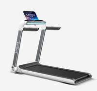 Tapis roulant 2 en 1 Smart Folding Walking and Running Machine Indoor Fitness Exercise avec Brushless