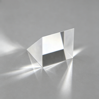 Prisme d'angle droit HC BK7, miroir de précision pour système laser optique, instrument de laboratoire avec revêtement métallique HR