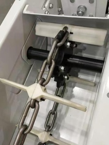 Điều chỉnh tốc độ tự động chuỗi scraper băng tải cho bột trái cây hạt hóa chất vận chuyển làm bằng thép không gỉ - Product Image 3