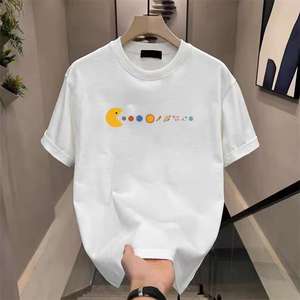 Herren T-Shirts Schwergewicht Neuheiten Custom Sports Big Size Anti Slip Oem/Odm Plain Blank 2024 Print Logo Herren Enges T-Shirt - Product Image 5