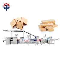 Línea de Producción Comercial de Galletas Wafer TG Machine con Recubrimiento de Chocolate Opcional