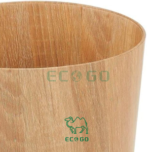 Tre Tự Nhiên Rác Tái Chế Bin Cho Phòng Tắm Vuông Vòng Thùng Rác Gỗ Thùng Rác Có Thể - Product Image 4