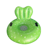 Chaise gonflable flottante de piscine LC Cactus, mobilier de piscine d'eau, pour adultes