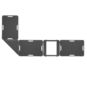 SM-IGT46 Soloman tavolo pieghevole all'aperto stile moderno in lega di alluminio Design tattico mobili da esterno cucina palestra Picnic pranzo - Product Image 6