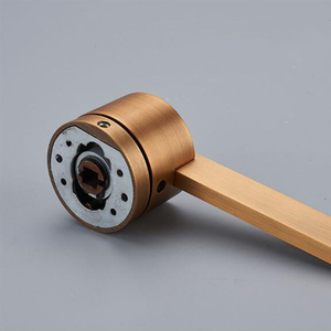 भीतरी दरवाजे के लिए लक्जरी सोने गुलाब पर लीवर दरवाज़े के हैंडल - Product Image 2