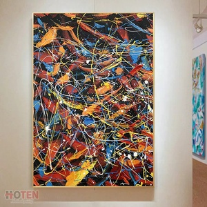 Offre Spéciale moderne abstrait <span class=keywords><strong>à</strong></span> la main peinture <span class=keywords><strong>à</strong></span> l'huile sur <span class=keywords><strong>toile</strong></span> Art mural pour hôtels-peintures sur <span class=keywords><strong>toile</strong></span> par des artistes - Product Image 4