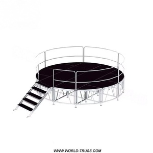 Sistema de equipo de podio portátil Música móvil Decoración DE BODA Truss de aluminio <span class=keywords><strong>Plataforma</strong></span> de escenario para eventos - Product Image 2