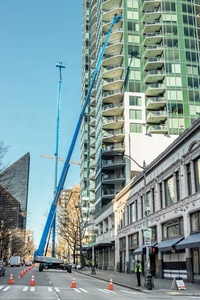 40 metros de impulsar hidráulico telescópico auge levantar el mejor precio - Product Image 5