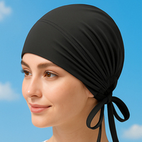 Gorra de Ciclismo de Dos Piezas de Color Sólido Personalizada OEM del Fabricante, Gorro Básico de Venta Caliente, Diadema Modal, Turbante
