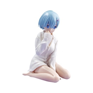 เสื้อพีวีซีสีขาวสดของตกแต่งเค้ก REM ของตกแต่งฉากแกะสลักอย่างประณีตรุ่นแช่แข็ง - Product Image 5