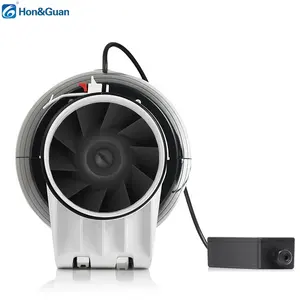 Hon&Guan ventilation fan nails salon ventilation duct booster fanventilation duct booster fan waterproof axial