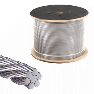 Câble en acier inoxydable, câble métallique, Cabo aco <span class=keywords><strong>Inox</strong></span> <span class=keywords><strong>316</strong></span> 7x7 - Product Image 1