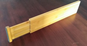 Bộ Tiết Kiệm Không Gian Trong Nhà Gồm 2 Ngăn Chia Ngăn Kéo Bằng Gỗ Tre Có Thể Điều Chỉnh - Product Image 4