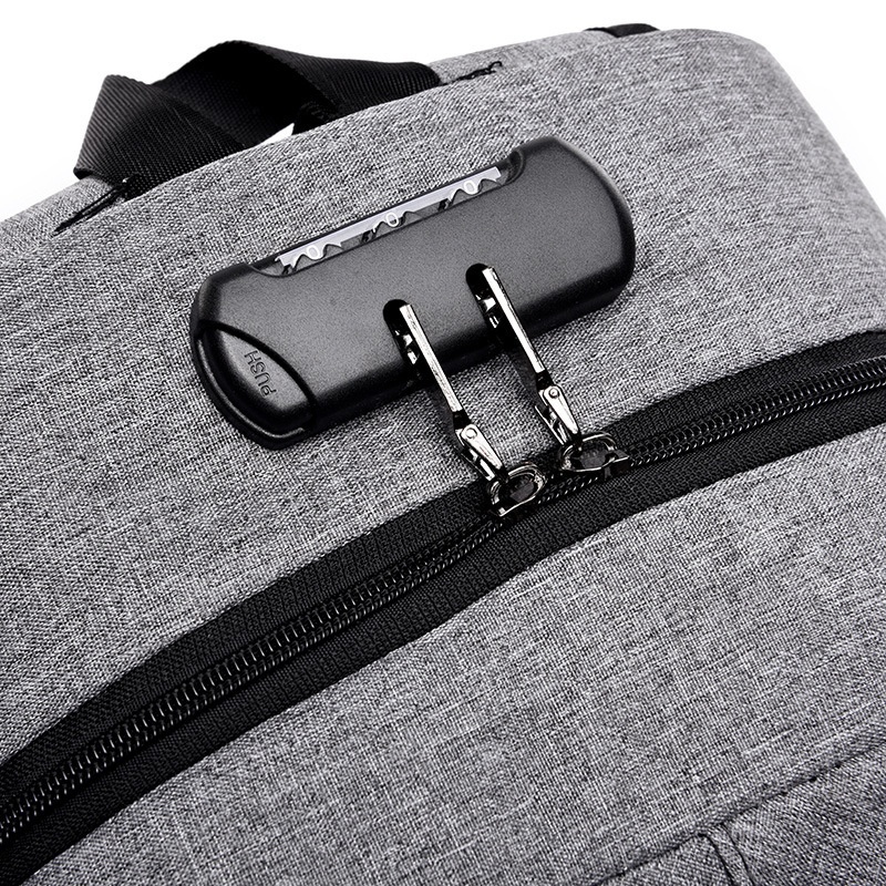 Imperméable à l'eau Voyage Ordinateur Portable Sac À Dos Anti-Vol Durable Ordinateurs Portables Sac À Dos avec Port De Chargement USB