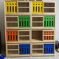 Poulailler en bois personnalisé, cage d'accouplement pour pigeons, cage de reproduction, nichoir pour pigeons, cage à oiseaux en bois, grande cage à pigeons