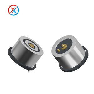 Pogo Pin manyetik <span class=keywords><strong>DC</strong></span> konektörü su geçirmez 2 3 4 5 pin Pogo konektörü erkek kadın güç manyetik bağlayıcı - Product Image 5