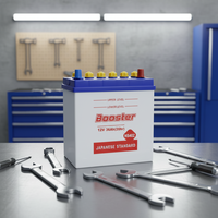 Batterie de voiture 12V 36Ah au plomb-acide scellée, prête à l'emploi, norme JIS, personnalisée, neuve