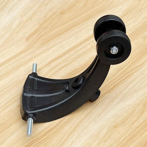 อุปกรณ์เสริมล้อสกู๊ตเตอร์เด็กอื่นๆ NNC-1 พลาสติกสีดำ ทนทาน ชิ้นส่วนล้อหน้า-หลัง น้ำหนักเบา - Product Image 3