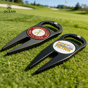 Outil de réparation de divots de golf personnalisé avec lettres, divers designs, fabriqué en Chine - Product Image 5