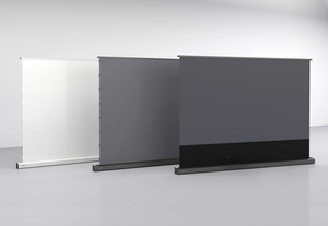 Écran de projection motorisé SCREEN PRO pour <span class=keywords><strong>home</strong></span> <span class=keywords><strong>cinéma</strong></span>, gris cristal noir diamant, avec télécommande et levage automatique au sol - Product Image 6
