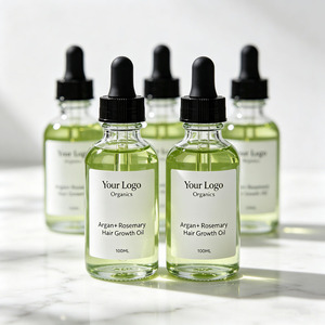 Argan Rosemary Hair Growth Oil Natural Anti Hair Loss Thinning Hair Scalp Treatment Serum - Product Image 2