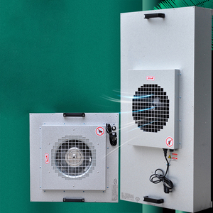 Nuova Unità Industriale FFU (Fan Filter Unit) con Filtro a Cassa - Attrezzatura per Filtrazione Aria di Grado HEPA H13 HEPA FFU - Product Image 1