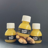60cc 60ml Mini récipient de boisson Bouteilles de jus de jus en plastique PET avec couvercle inviolable