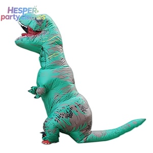 HESPER HI-029 en Stock Disfraz de Mascota de Dinosaurio Inflable Grande para Adulto con Temática Jurásica de Halloween, Detección de Agujas, Unisex Yulong - Product Image 2