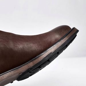 New Fashionable Trendy <b>Pointed</b> <b>Toe</b> Slip-On Men's Shoes Cowhide with for Embossing Waterproof Autumn Business Casual - Product Image 4