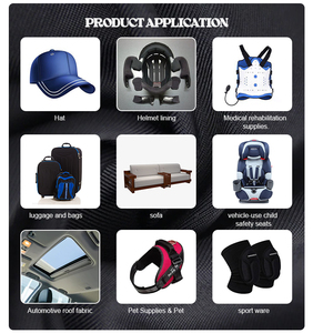 हल्के 75d/36f पक्षी नेत्र कपड़े पॉलिएस्टर लड़कियों के दस्ताने जूते के जूते के कपड़े कपड़े - Product Image 5