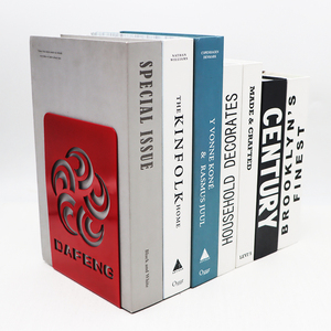 Les marchandises de queue d'entrepôt sont vendues à bas prix Serre-livres en métal plaqué de style aléatoire avec impression UV Stock disponible pour expédition immédiate - Product Image 6