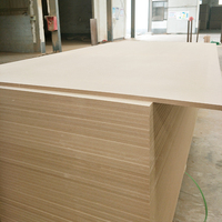 1220*2440mm 5mm 8mm 9mm 12mm d'épaisseur E1 Mdf Panneau de fibres de bois Feuille de Mdf décorative