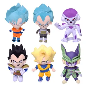 Tytopone Anime cartoon Goku Vegeta Gohan Majin Buu Plush Toy Action figures children's dolls