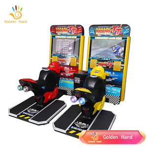 Machine <span class=keywords><strong>de</strong></span> jeu <span class=keywords><strong>de</strong></span> course <span class=keywords><strong>de</strong></span> <span class=keywords><strong>moto</strong></span> et <span class=keywords><strong>de</strong></span> voiture <span class=keywords><strong>de</strong></span> luxe à monnayeur Manx TT <span class=keywords><strong>SuperBike</strong></span> VR Ride 2 places 110/220V Métal Plastique Espagnol Anglais - Product Image 2