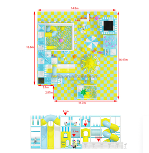 Equipo de Juegos Interior de Diseño Profesional, Juego de Entretenimiento Infantil Comercial, Set de Juegos Suaves con Función de Escalada para Centros Comerciales - Product Image 4