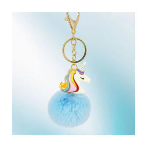 <span class=keywords><strong>Porte</strong></span>-clés en peluche dessin animé jouets personnalisés mode mignon 5cm boule <span class=keywords><strong>pompon</strong></span> bouffée <span class=keywords><strong>porte</strong></span>-clés coloré <span class=keywords><strong>licorne</strong></span> <span class=keywords><strong>porte</strong></span>-clés en peluche - Product Image 1