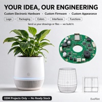 Pembersih Udara Pabrik ODM Operasi Senyap Kapasitas Besar Desain Perangkat Keras Firmware PCBA Tata Letak PCB Skema Kontrol Aplikasi Turnkey
