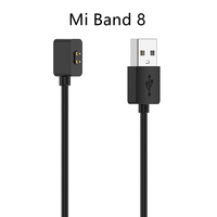 Câble de charge pour montre connectée Mi Band 5/6/7/8/9/10, chargeur USB magnétique pour accessoires de montre connectée Xiaomi Redmi