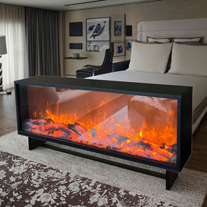 <span class=keywords><strong>Chimenea</strong></span> Eléctrica Moderna de 120 cm de Largo y 47 Pulgadas con Decoración de Llama Electrónica Integrada, Metal, para Instalación en Automóviles y Hoteles, <span class=keywords><strong>Sin</strong></span> Calefacción - Product Image 6