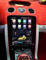 MOOKAKA 12.1 pouces Android 14 écran vertical Carplay pour Lamborghini Gallardo 2007-2014 GPS Navi lecteur multimédia écran Auto